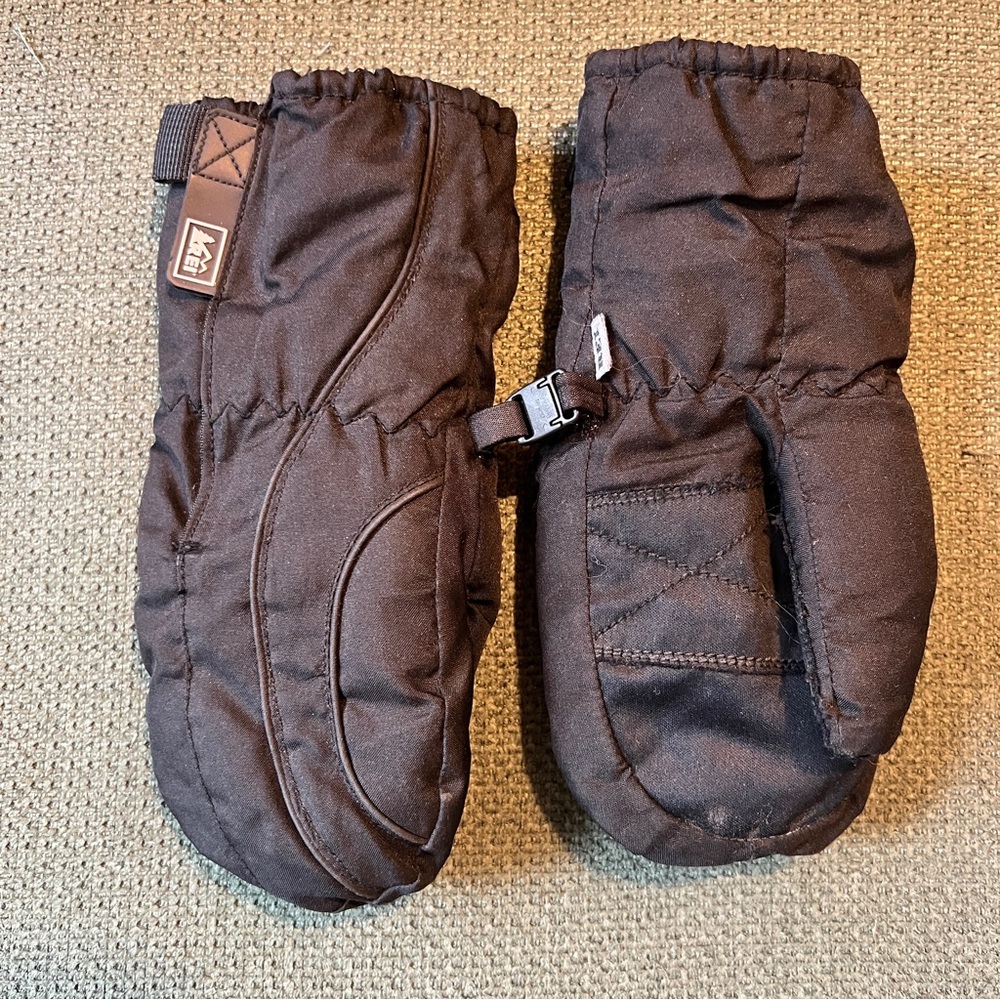 Black REI XXS Child Mittens Unisex